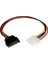 30 CM15 Pin Erkek 4 Pin Dişi Power Kablo Sata Molex Kablo Ide Power Dişi Sata Power Erkek 2