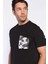 Cox Siyah Erkek Bisiklet Yaka Tshirt 2
