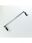 Lüx Görünümlü Dolap Kapağı Paslanmaz Metal Havlu Askılığı 33 cm 1