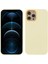 Apple Iphone 12 6.1 Inç Uyumlu Darbeye Dayanıklı Silikon Yumuşak Tpu Telefon Kılıfı - Krem (Yurt Dışından) 1