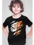 Sert Naruto Siyah Kısa Kollu Erkek Çocuk T-Shirt 1