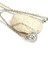 Swarovski taşlı gümüş minimal kalp kolye 1