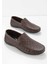 Kahve Leather Erkek Loafer Ayakkabı E018112280 1