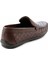 Kahve Leather Erkek Loafer Ayakkabı E018112280 4