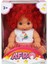 Afro Bebek Kıvırcık Saçlı 23 cm 23488 Kırmızı 2