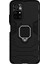Xiaomi Redmi Note 11 Çin Versiyon Batman Serisi Yüzük Standlı Armor Kılıf - Siyah 1
