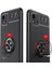 Realme C11 2021 Focus Serisi Yüzük Standlı Silikon Kılıf - Siyah 2