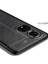 Honor 50 Leather Silikon Kılıf - Siyah 3