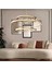 Skygarden 40-60-40 cm Üçlü Iç Dış LED Işıklı Avize 2