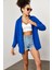 Saks Oversize Uzun Gömlek 2KXK2-45701-15 3