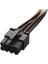 Molex 4 Pin To 8 Pin Pcıe Ekran Kartı Power Kablo 30 cm 2