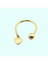 Altın Burun Hızma Piercing 14 Ayar Sade Kalp 1