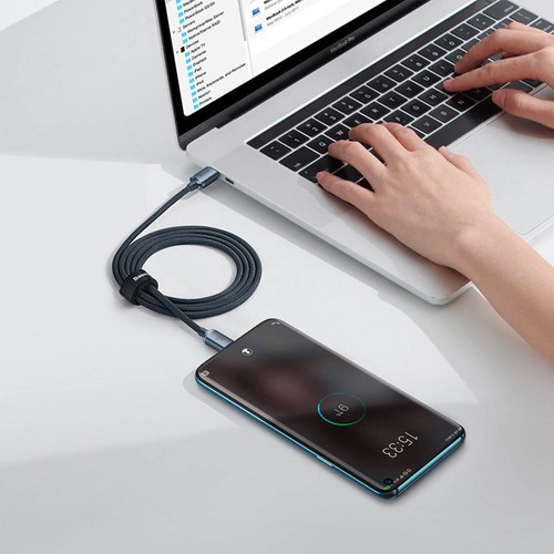 Baseus Crystal Shine 100W Type-C To Type-C Hızlı Şarj Kablo 2 mt CAJY000701