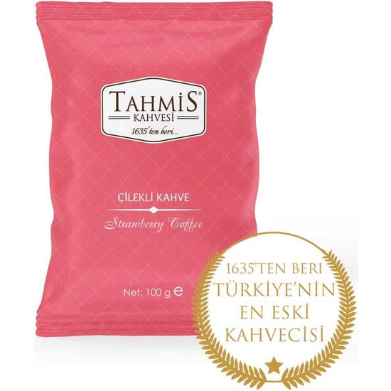 Tahmis Tek Paket Dağ Çilekli Türk Kahvesi 100 gr