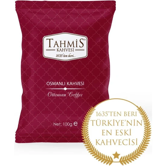 Tahmis Tek Paket Osmanlı Kahvesi 100 gr