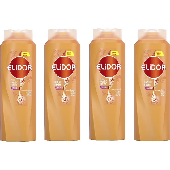 Elidor Anında Onarıcı Bakım Şampuan 500 ml - 4'lü