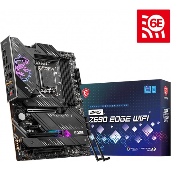 MSI Mpg Z690 Edge Wi-Fi Intel LGA1700 DDR5 ATX Anakart Fiyatları