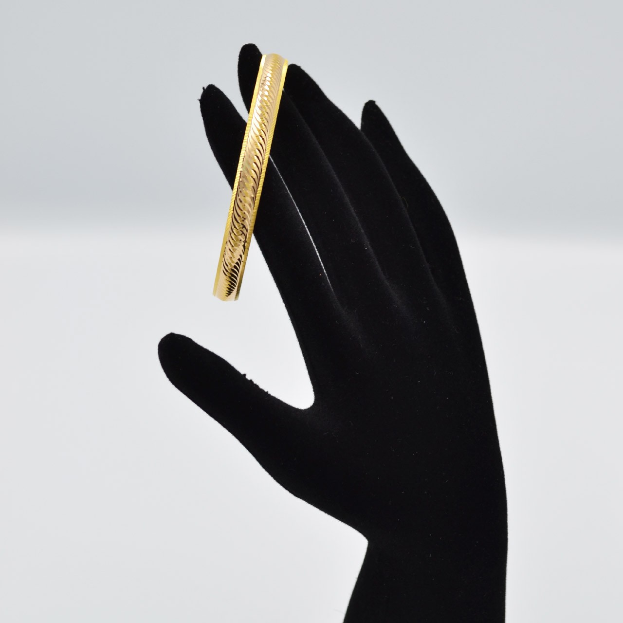 Maxigold Kuyumculuk 6 gr 22 Ayar Dalga Desen Hediyelik Bilezik