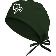 Tasarım Trend Kalp Hilal Temalı Hastane Bonesi / Cerrahi Bone