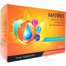 Matriks  Ester C + D3 + Zinco 10 ml x 20 Flakon