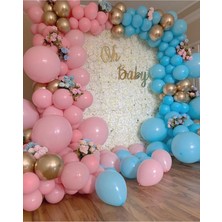 Cinsiyet Belirleme Partisi Kız Mı ? Erkek Mi? Balon Zinciri 100 Adet