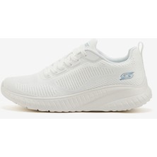 Skechers Bobs Squad Chaos - Face Off Beyaz Kadın Spor Ayakkabı 117209 OFWT