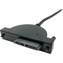 Aogo USB 2.0 To 7+6 13 Pin Sata Laptop Cd/dvd Harici Bağlantı Kablosu Slimline Sata USB Kablo