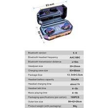 Gazechimp Bluetooth Kulakiçi Kulaklık - Siyah (Yurt Dışından)