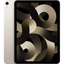 Apple iPad Air 5. Nesil 10.9" 64GB Wi-Fi Tablet - MM9F3TU/A Starlight