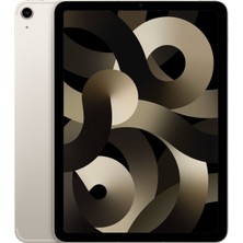 Apple iPad Air 5. Nesil 10.9" 64GB Wi-Fi Cellular Tablet - MM6V3TU/A Starlight