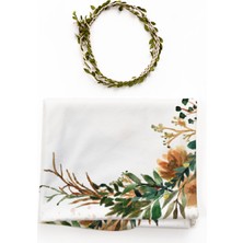 Hediye Sepeti Hediyesepeti Bahar Dalları Aylık | Haftalık Doğum Hediyesi Fotoğraf Çekim Battaniyesi