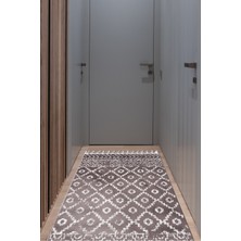 Naar Otantik 4958A Kahverengi 80X150 Yolluk Halı ~ 1.2 M2