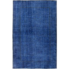 Naar Vintage 420058 Lacivert 163X251 El Dokuma Halı ~ 4.09 M2