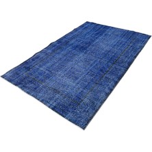 Naar Vintage 420058 Lacivert 163X251 El Dokuma Halı ~ 4.09 M2