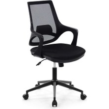 Seduna Skagen Çalışma Koltuğu | Ofis Sandalyesi | Siyah Metal Ayaklı