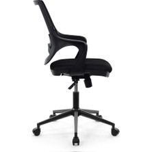 Seduna Skagen Çalışma Koltuğu | Ofis Sandalyesi | Siyah Metal Ayaklı