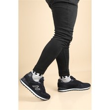 Hammer Jack Peru Erkek Sneaker Spor Ayakkabı Siyah Beyaz 19250 V11