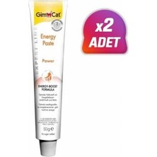 Gimcat Energy Paste Enerji ve Canlılık Verici Kedi Macunu 50 gr 2 Adet