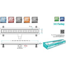 Valtemo Starline Base 30CM Duş Kanalı VLD-562305