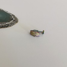 Bylin Cerrahi Çelik Rainbow Iskelet El Piercing 8 mm
