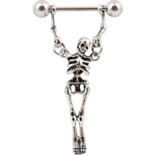 Bylin Cerrahi Çelik Iskelet Piercing (Bar Uzunluğu 8 Mm)