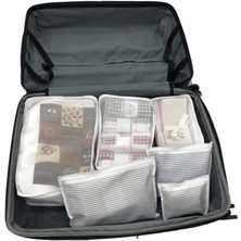 Harika İkizler 2 Set Valiz Içi Düzenleyici Valiz Organizeri (12 Parça)