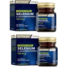 Nutraxin Selenyum 100 mcg 100 Tablet x 2 Adet