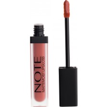 Note Mattemoist Lipgloss 403 Sugar Kiss Yarı Mat Saten Bitişli Likit Ruj - Nude