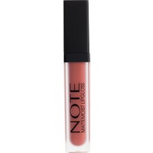 Note Mattemoist Lipgloss 403 Sugar Kiss Yarı Mat Saten Bitişli Likit Ruj - Nude