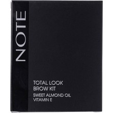 Note Total Look Brow Kit Kaş Şekillendirme Kiti 01 Fair