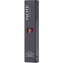 Note Mineral Matte Lip Cream Yarı Mat Bitişli Likit Ruj 08 Queen of Night - Mor