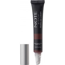 Note Mineral Matte Lip Cream Yarı Mat Bitişli Likit Ruj 07 Brownight - Kızıl Kahverengi