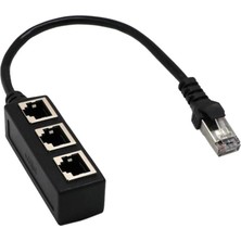 Lovıver 1 - 3 Port Ethernet Anahtarı Y Splitter Adaptör Kablosu Cat 5/6 Lan Için (Yurt Dışından)