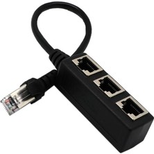 Lovıver 1 - 3 Port Ethernet Anahtarı Y Splitter Adaptör Kablosu Cat 5/6 Lan Için (Yurt Dışından)